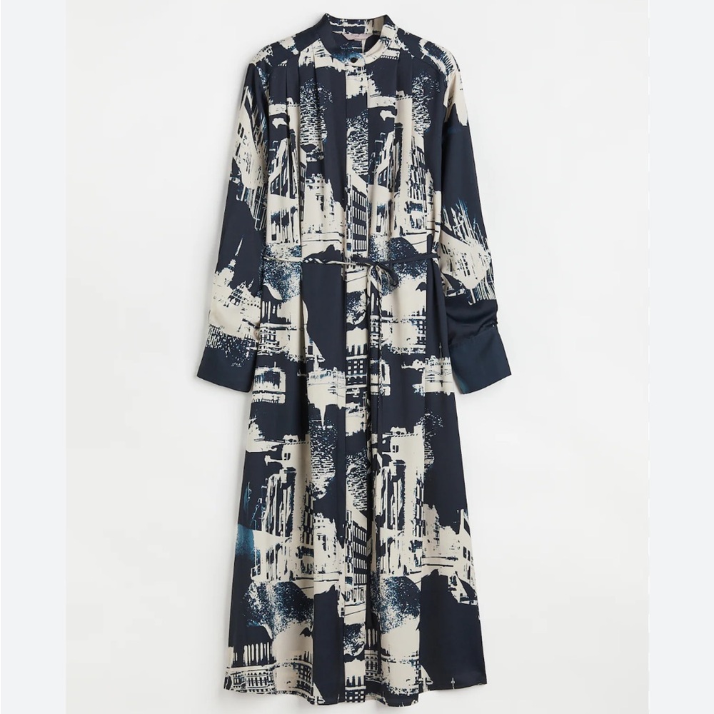 TIE-BELT DRESS